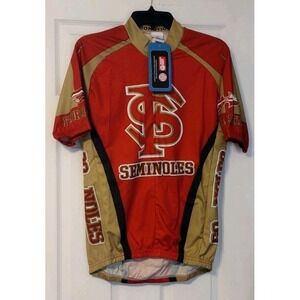NWT Adrenaline Promotions Florida State University Cycling Jersey Size M